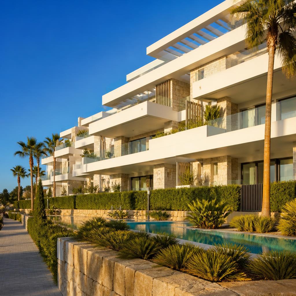 Modern residential property on the Costa del Sol